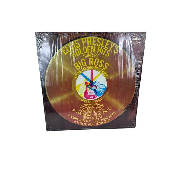American Vintage Other - New Elvis Presley's Golden Hits Sung By Big Ross & The Memphis Sound Record